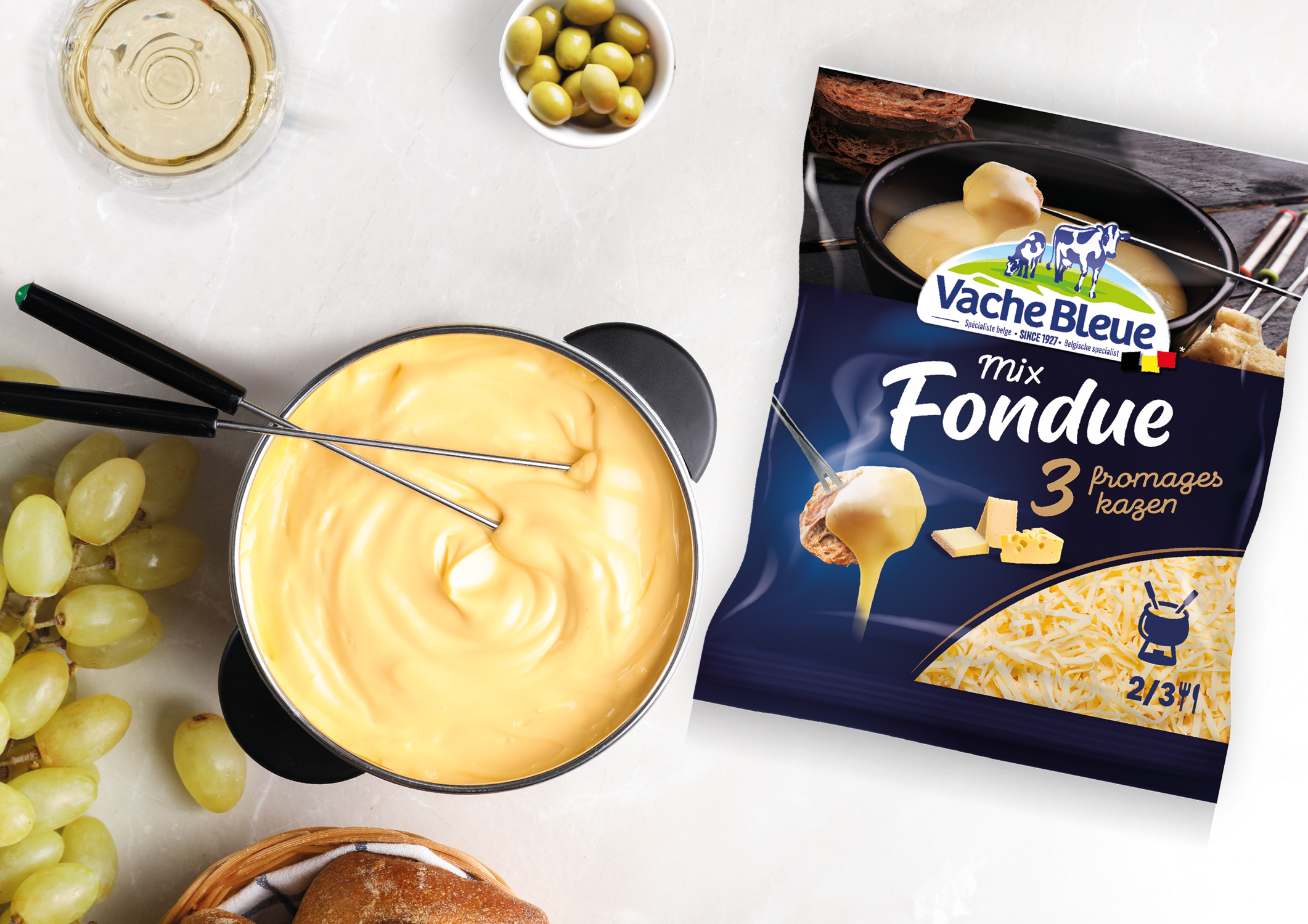 Packshot Mix Fondue